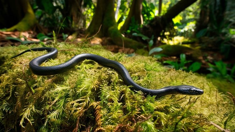 Sonhar com cobra preta