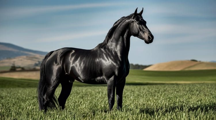 cavalo preto