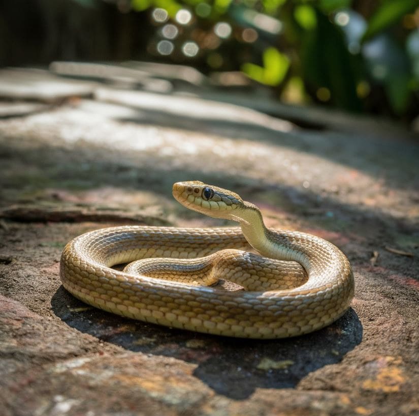 sonhar com cobra rastejando