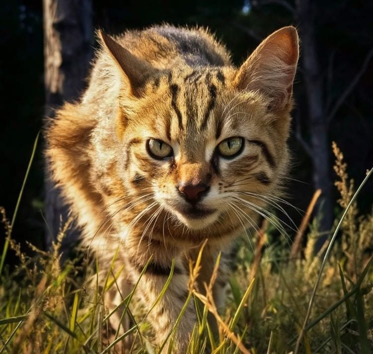 sonhar com gato laranja